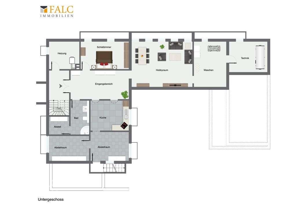 Grundriss Untergeschoss